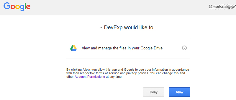 Google Drive API